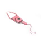 Maskica Kavaro Ring Grip za iPhone 7 plus/8 plus transparent sa roze kanapom - Slika 2