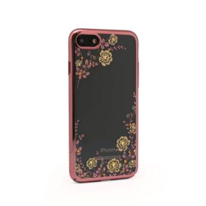 Maskica Kavaro Swarovski Rose small flowers za Iphone 7/8 zlatna