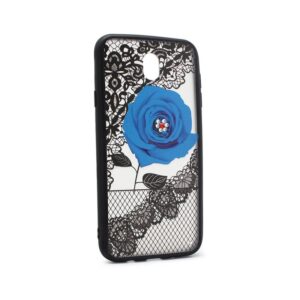 Maskica Lace Flower za Samsung J730F Galaxy J7 2017 (EU) plava