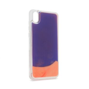 Maskica Liquid color za Huawei Y5 2019/Honor 8S 2019/2020 ljubicasto-narandzasta