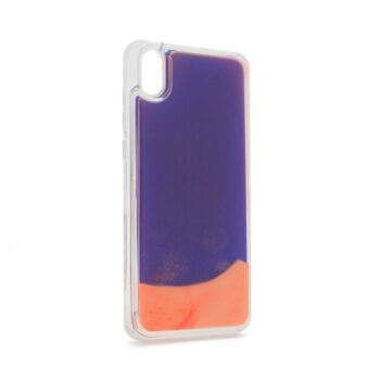 Maskica Liquid color za Huawei Y5 2019/Honor 8S 2019/2020 ljubicasto-narandzasta