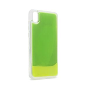 Maskica Liquid color za Huawei Y5 2019/Honor 8S 2019/2020 zeleno-zuta