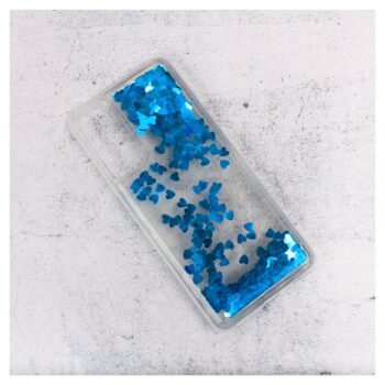 Maskica Liquid Heart za Huawei P Smart 2021 plava