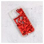 Maskica Liquid Heart za iPhone 12 Mini 5.4 crvena