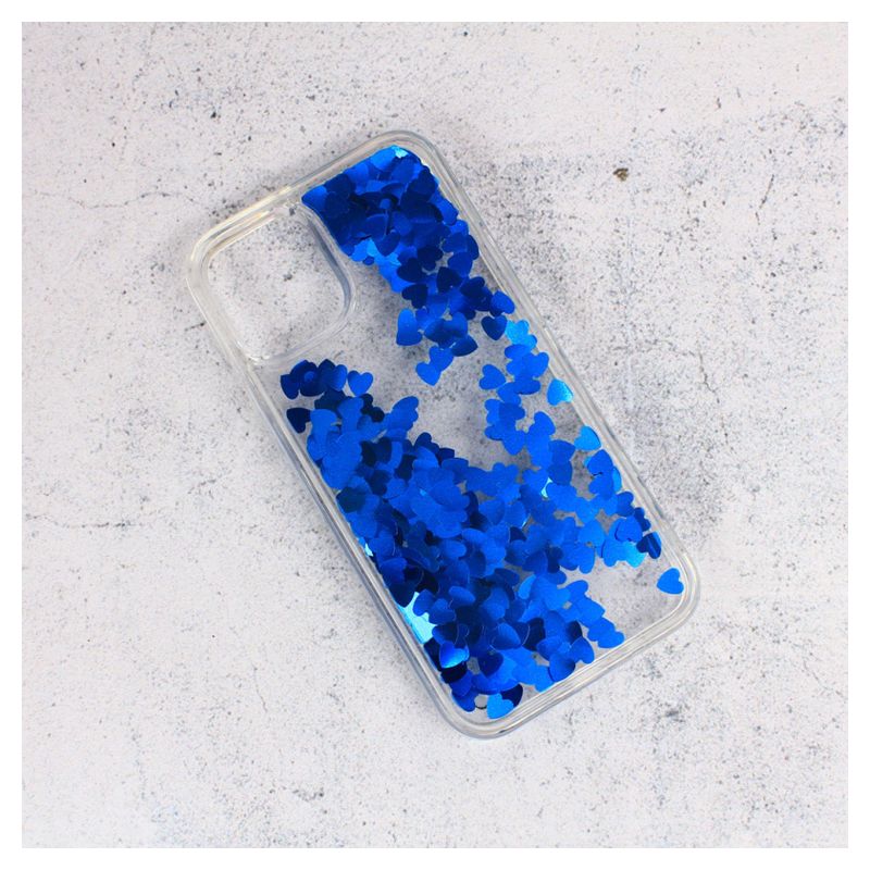 Maskica Liquid Heart za iPhone 12 Mini 5.4 plava Maskica Liquid Heart za iPhone 12 Mini 5.4 plava - Slika 1