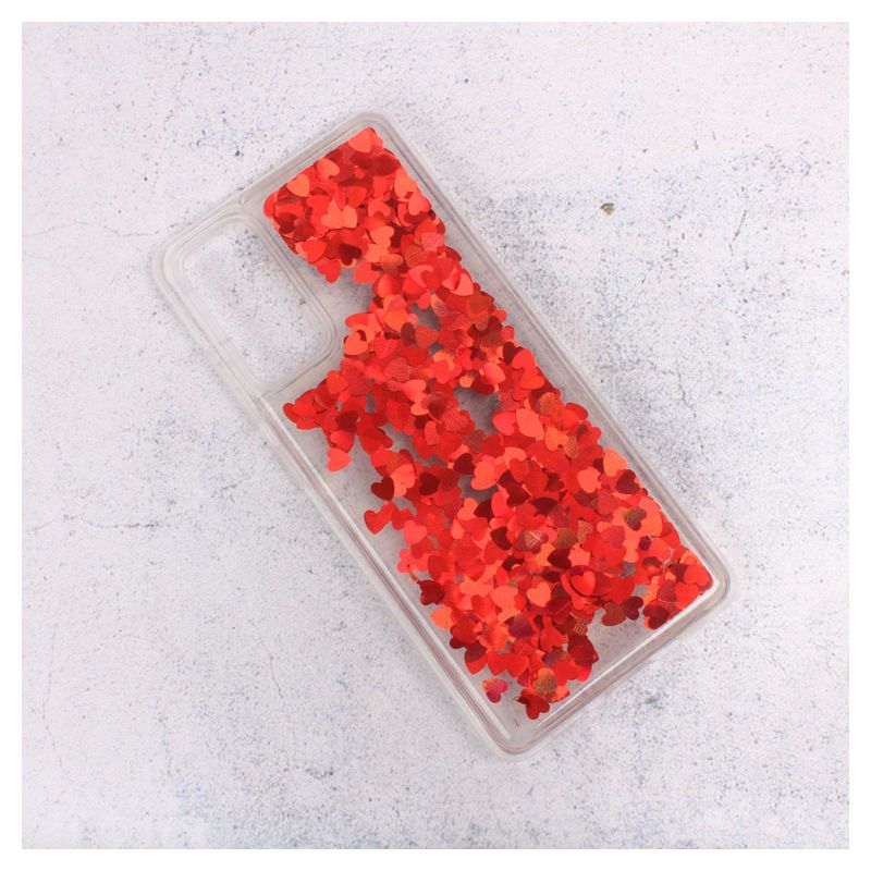 Maskica Liquid Heart za Samsung G780F Galaxy S20 FE crvena Maskica Liquid Heart za Samsung G780F Galaxy S20 FE crvena - Slika 1