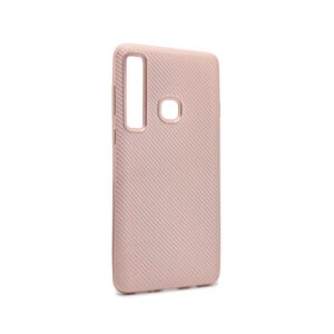 Maskica Luo Carbon fiber za Samsung A920F Galaxy A9 2018 roze