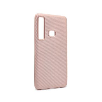 Maskica Luo Carbon fiber za Samsung A920F Galaxy A9 2018 roze