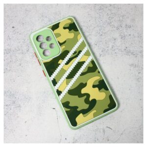 Maskica Luxury Army za Samsung A525F/A526B/A528B Galaxy A52 4G/A52 5G/A52s 5G zelena