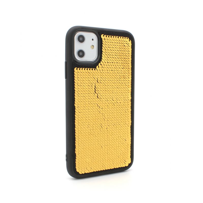 Maskica Magic Sequin za iPhone 11 6.1 zlatna