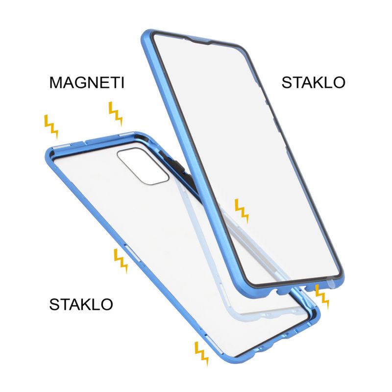 Maskica Magnetic exclusive 360 za Samsung A515F Galaxy A51 plava