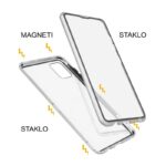 Maskica Magnetic exclusive 360 za Samsung A515F Galaxy A51 srebrna - Slika 2