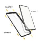 Maskica Magnetic exclusive 360 za Samsung G985F Galaxy S20 Plus crna - Slika 2