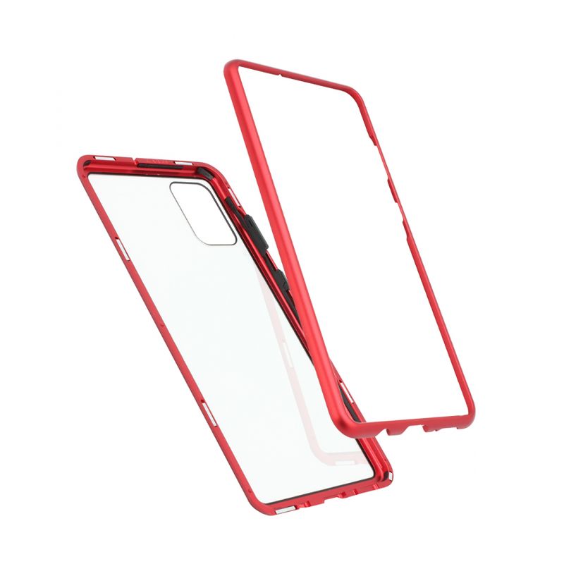 Maskica Magnetic za Samsung A715F Galaxy A71 crvena