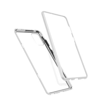 Maskica Magnetic za Samsung A715F Galaxy A71 srebrna