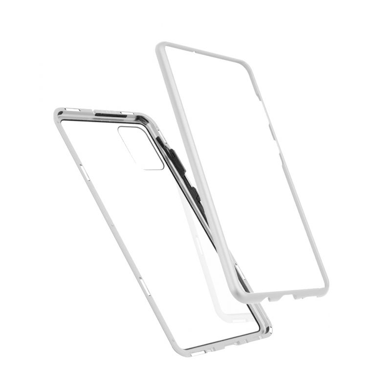 Maskica Magnetic za Samsung A715F Galaxy A71 srebrna