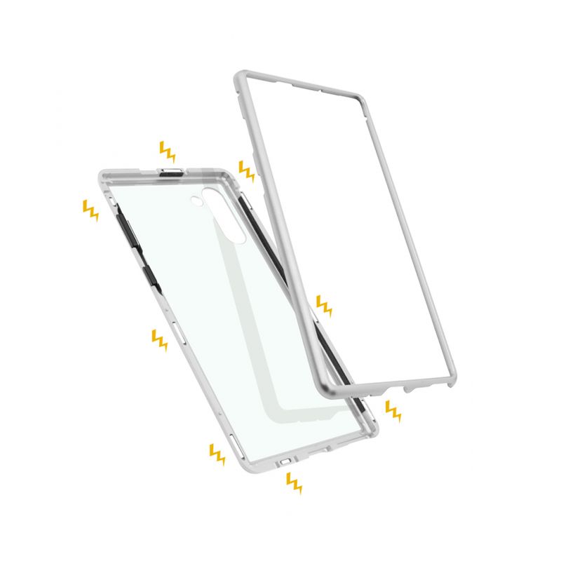 Maskica Magnetic za Samsung N970 Galaxy Note 10 srebrna