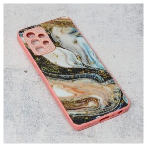 Maskica Marble Diamond za Samsung A525F/A526B/A528B Galaxy A52 4G/A52 5G/A52s 5G type 6 roze