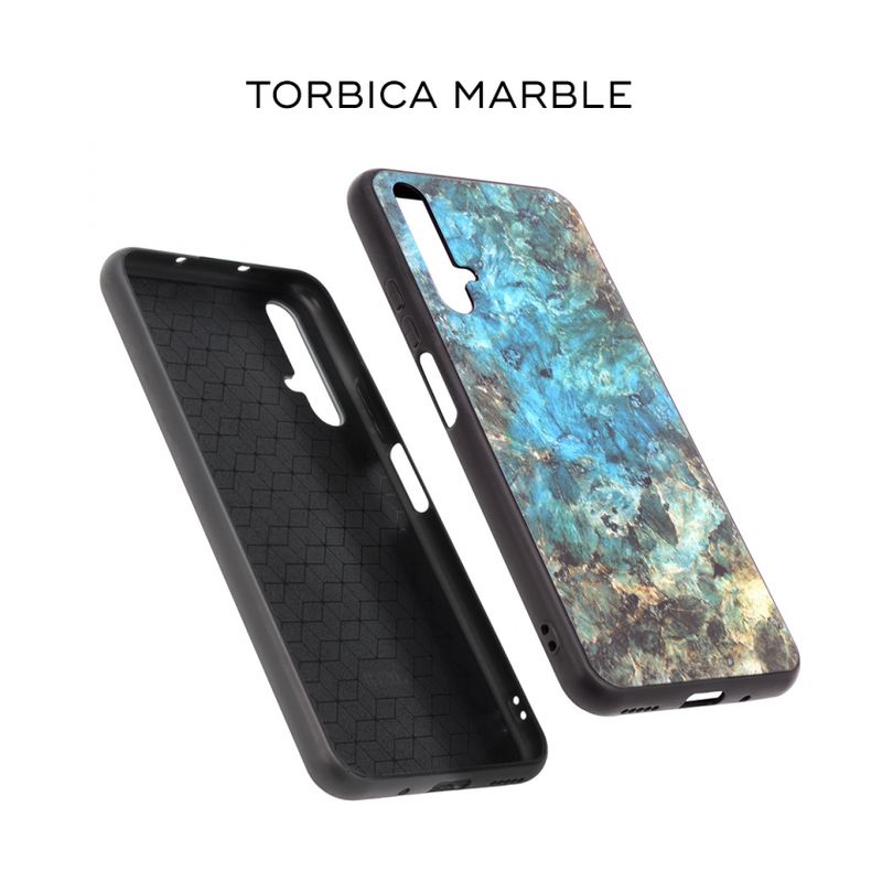Maskica Marble za Samsung A715F Galaxy A71 crvena