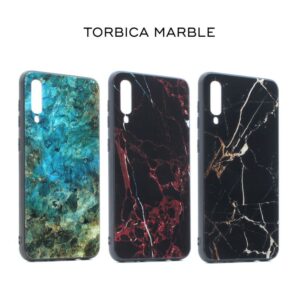 Maskica Marble za Samsung A715F Galaxy A71 crvena