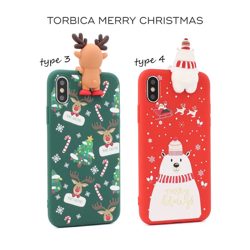 Maskica Merry Christmas za iPhone XR type 3