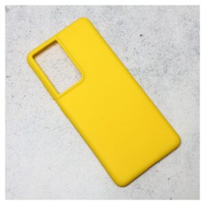 Maskica Nano Silikon za Samsung G998b Galaxy S21 Ultra zuta