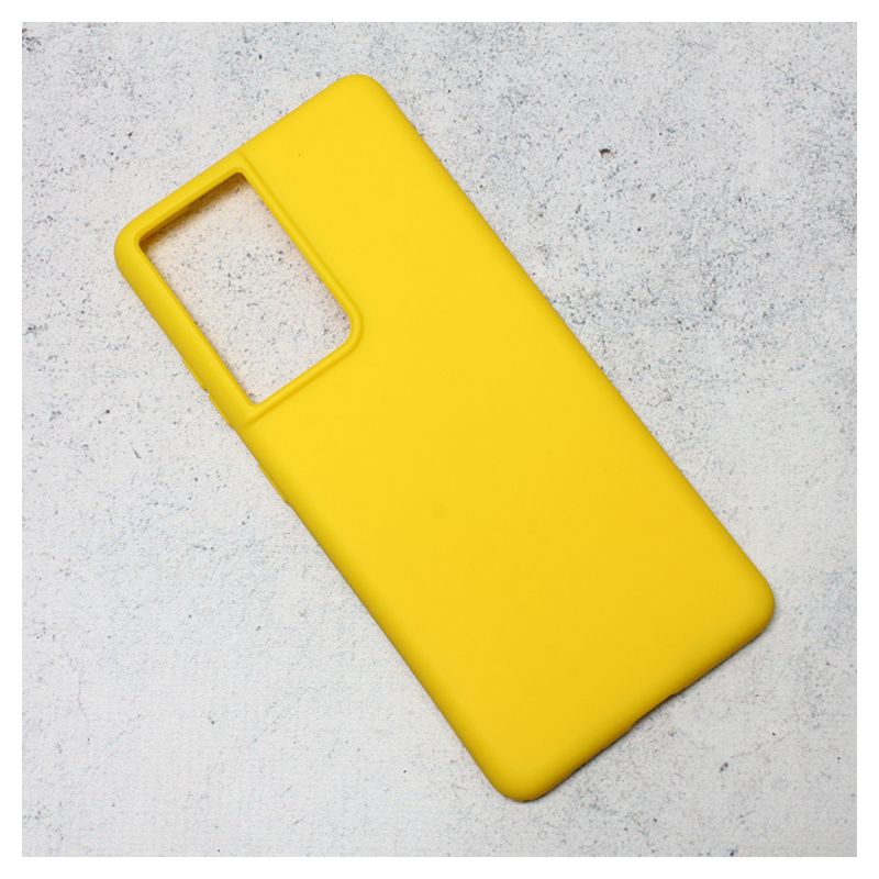 Maskica Nano Silikon za Samsung G998b Galaxy S21 Ultra zuta