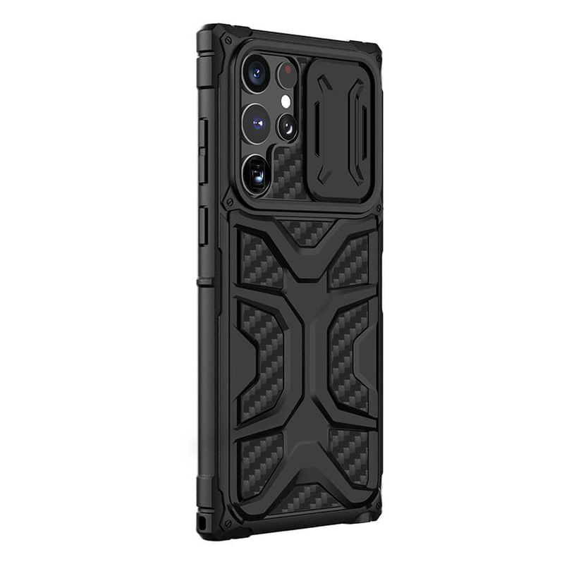 Maskica Nillkin Adventurer za Samsung S908B Galaxy S22 Ultra 5G crna