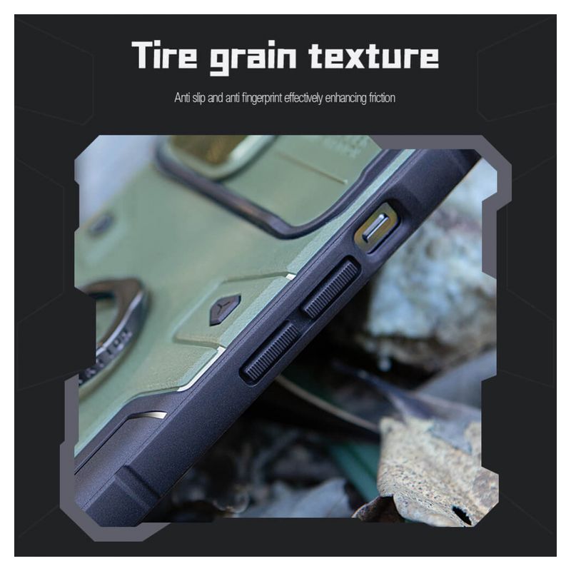 Maskica Nillkin CamShield Armor Pro za iPhone 13 Pro Max 6.7 plava
