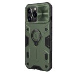 Maskica Nillkin CamShield Armor za iPhone 13 Pro 6.1 zelena - Slika 3
