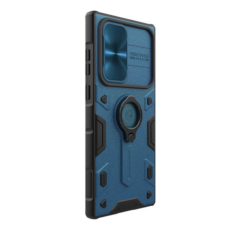 Maskica Nillkin CamShield Armor za Samsung S908B Galaxy S22 Ultra 5G plava