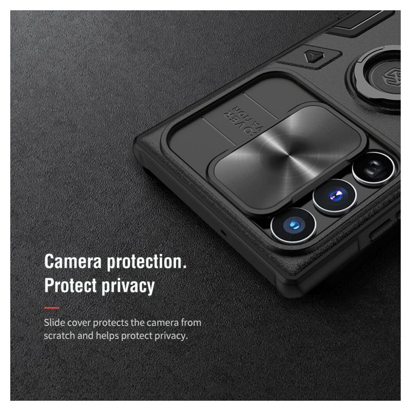 Maskica Nillkin CamShield Armor za Samsung S908B Galaxy S22 Ultra 5G plava