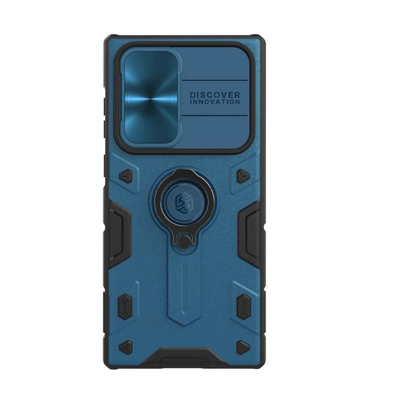 Maskica Nillkin CamShield Armor za Samsung S908B Galaxy S22 Ultra 5G plava
