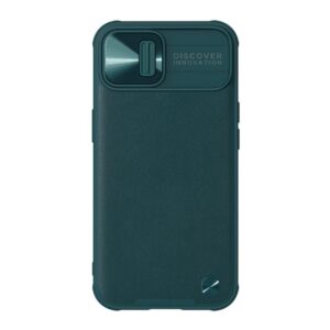 Maskica Nillkin CamShield Leather za iPhone 13 6.1 zelena