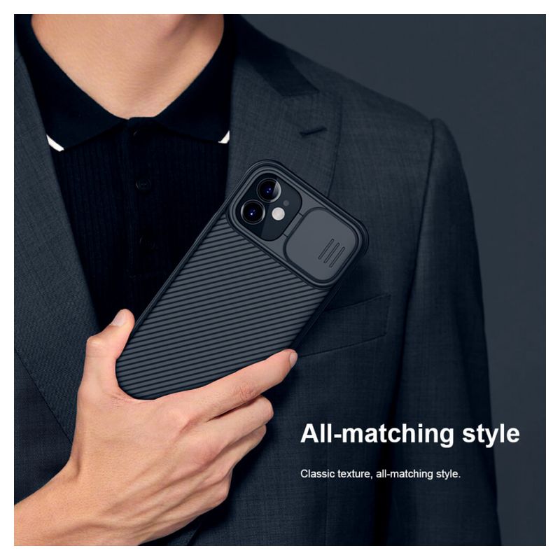 Maskica Nillkin CamShield Pro Magnetic za iPhone 12 Mini 5.4 plava