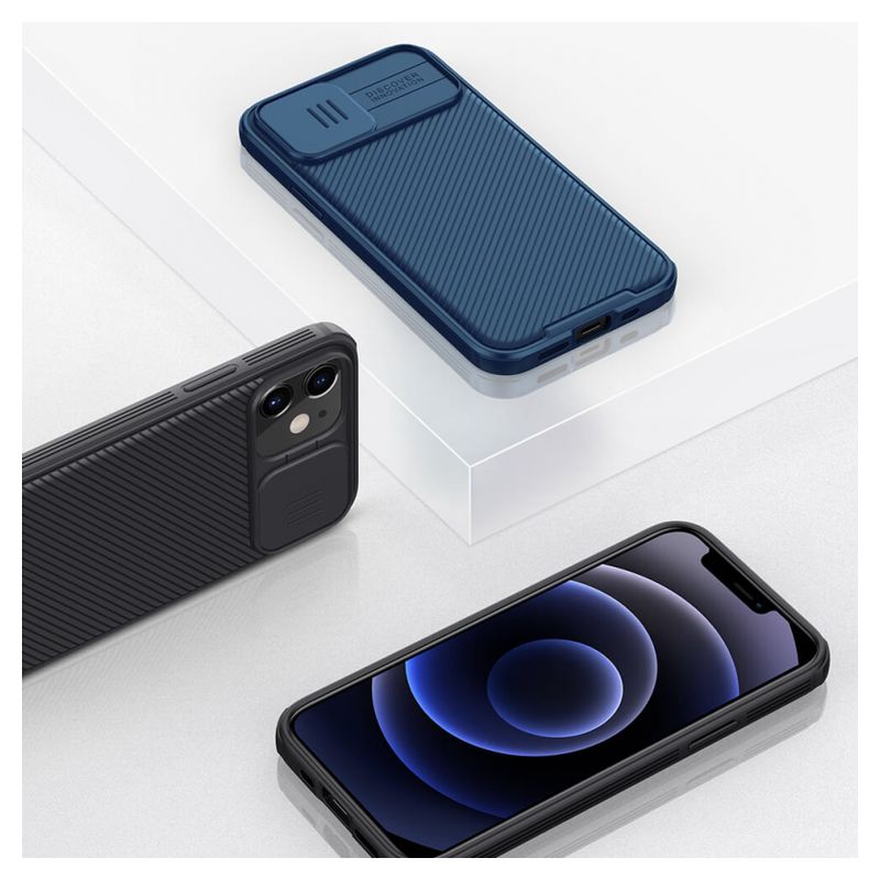 Maskica Nillkin CamShield Pro Magnetic za iPhone 12 Mini 5.4 plava