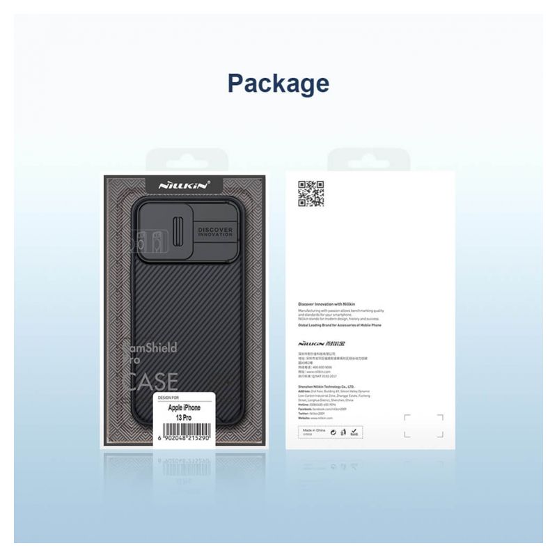 Maskica Nillkin CamShield Pro Magnetic za iPhone 13 Pro 6.1 crna