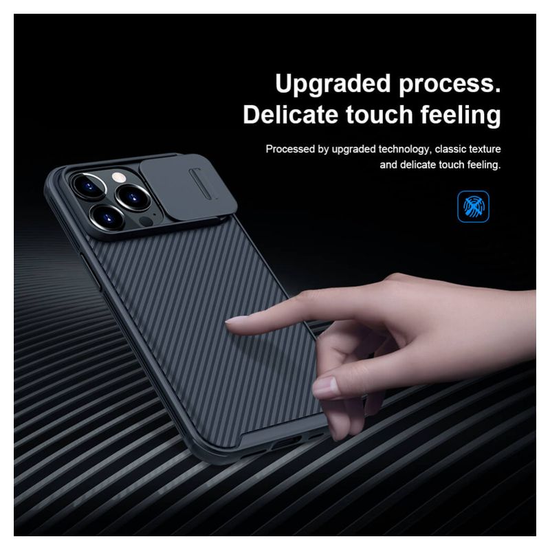 Maskica Nillkin CamShield Pro Magnetic za iPhone 13 Pro 6.1 crna