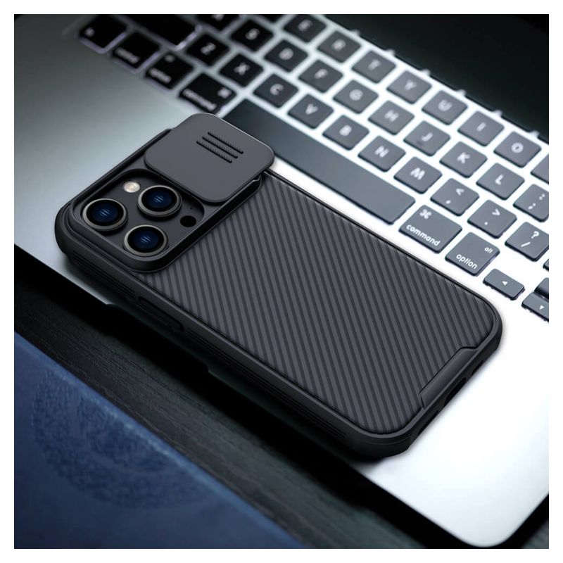 Maskica Nillkin CamShield Pro Magnetic za iPhone 14 Pro 6.1 crna