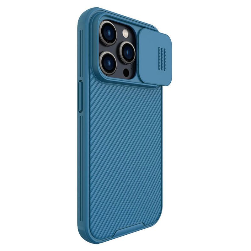 Maskica Nillkin CamShield Pro Magnetic za iPhone 14 Pro Max 6.7 plava