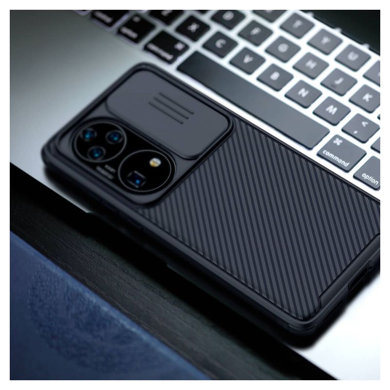 Maskica Nillkin CamShield Pro za Huawei P50 Pro crna