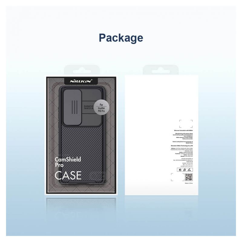 Maskica Nillkin CamShield Pro za Huawei P50 Pro crna