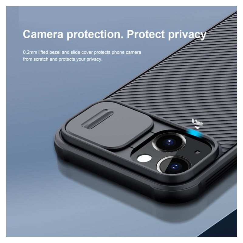 Maskica Nillkin CamShield Pro za iPhone 13 6.1 crna