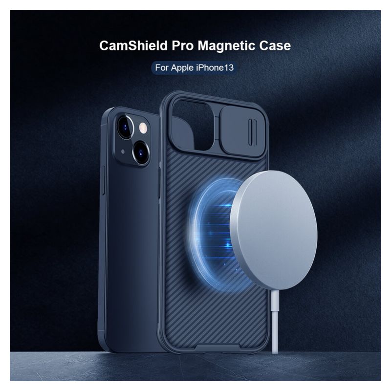 Maskica Nillkin CamShield Pro za iPhone 13 6.1 plava