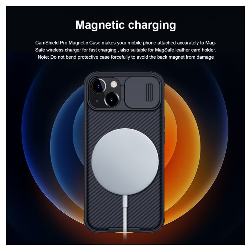 Maskica Nillkin CamShield Pro za iPhone 13 6.1 plava