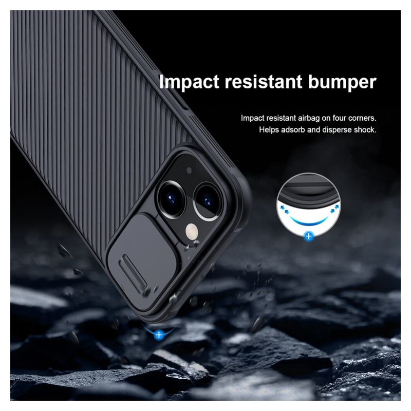 Maskica Nillkin CamShield Pro za iPhone 13 6.1 plava