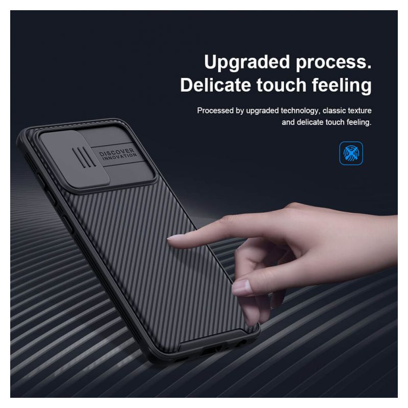 Maskica Nillkin CamShield Pro za Samsung A525F/A526B/A528B Galaxy A52 4G/A52 5G/A52s 5G crna