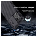 Maskica Nillkin CamShield Pro za Samsung A536B Galaxy A53 5G crna - Slika 12