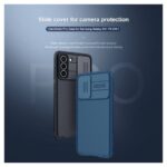 Maskica Nillkin CamShield Pro za Samsung G990 Galaxy S21 FE plava - Slika 6