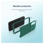 Maskica Nillkin CamShield Pro za Samsung S901B Galaxy S22 5G zelena - Slika 9